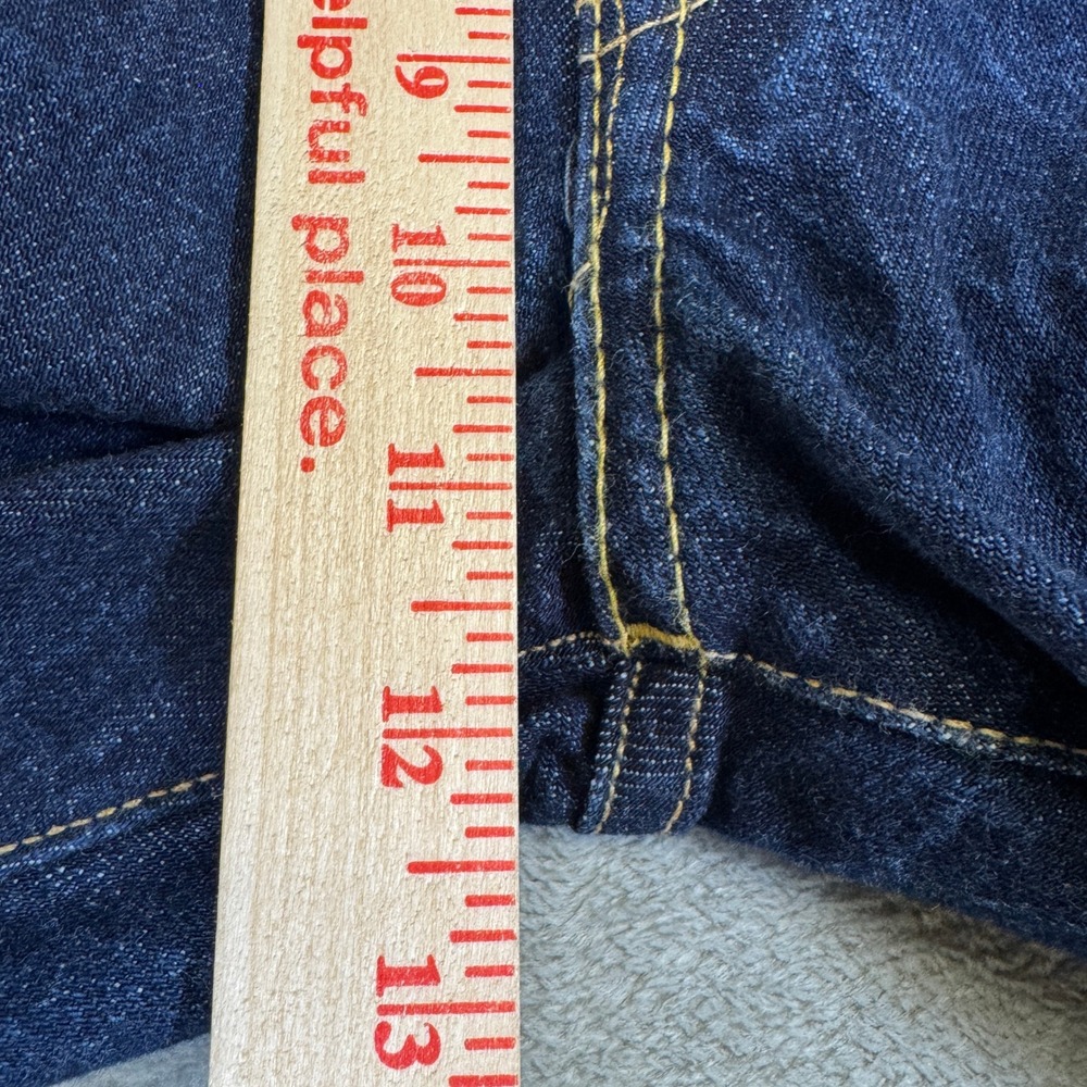 RRL Ralph Lauren Japan Woven Selvedge Denim Straight Leg Jeans Made in USA 32x32 - Picture 15 of 16